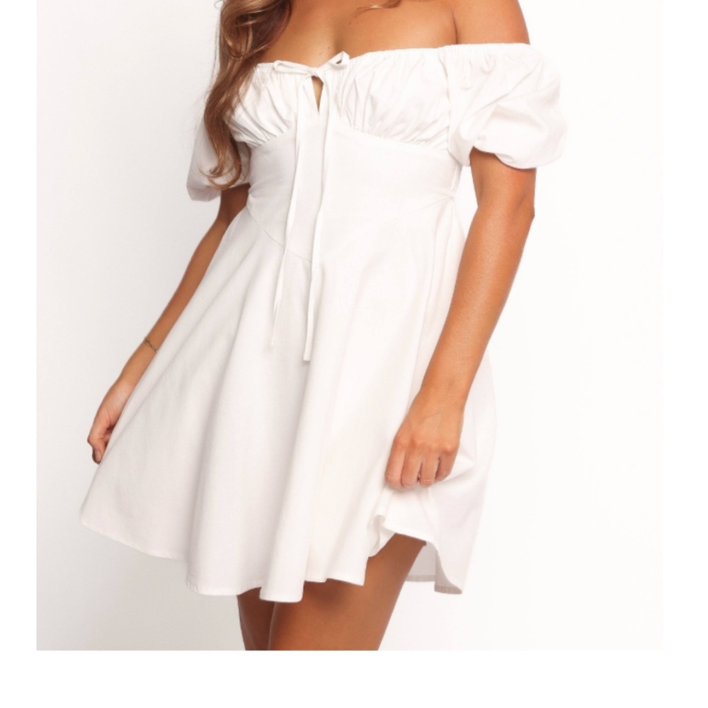 Petal & Pup Eliska Mini Dress - White, Size Small